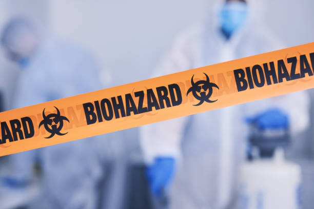 Professional Biohazard technician working in Mount Hermon, VA